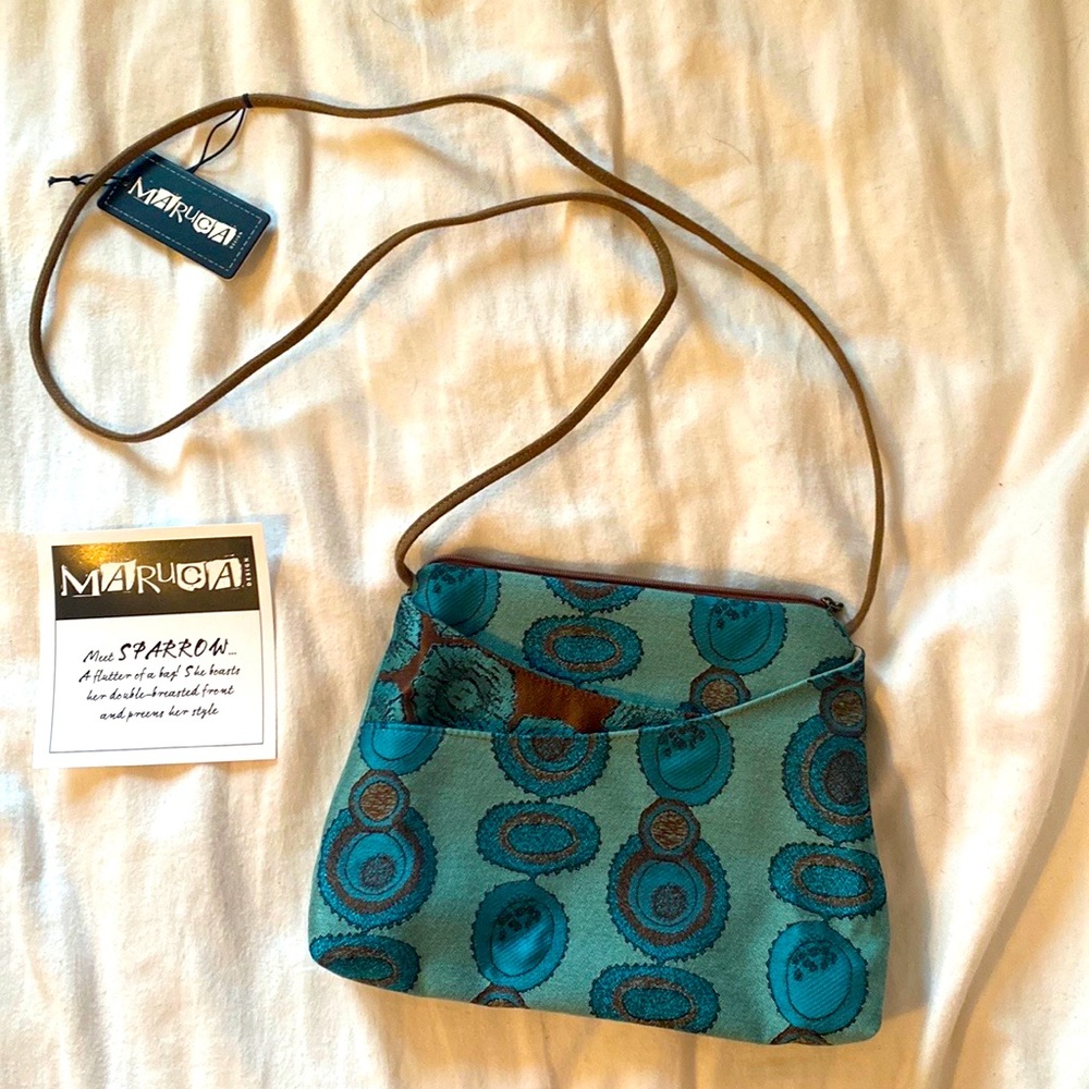 Maruka Designs “Sparrow” cross body purse NEW!